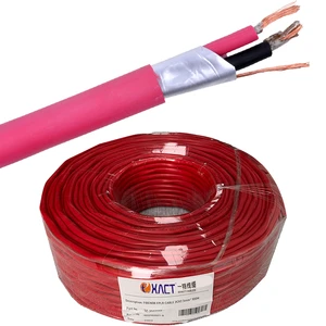 2 Core 1.5mmsqr 18awg PVC Industrial Fire Alarm Cable CE 1424 LPCB Certifications Al/Foil Shielded Control Cable