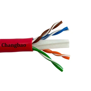 Changbao 24AWG 0.50mm Copper Conductor Cat6 UTP Ethernet Cable - 305m Bulk Lan Cable for Commercial Networking Cat6 UTP Cable