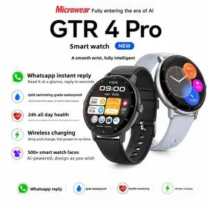 2026 New Unisex Smart Watch IP68 Waterproof WhatsApp NotificationTravel Sports Social Mobile Payment Remote Selfie in Stock