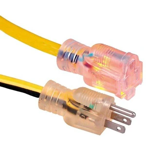 Xuanhui America OEM US 2-Pin 3 Prong to C15 C9 C7 C5 C13 AC High QualityPower Cord Extension Cords Cable for Computer