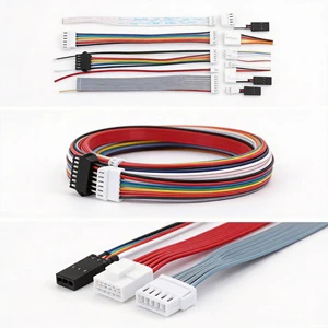 New Energy High Voltage Battery Voltage Sensor Wiring Harness PTFE Insulation Crimp Connectors for Vehicle Computer Applications