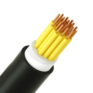 Multi-cores Copper Conductor 4x2.5mm2 4x1.5mm2 Black PVC Insulated Control Cable Flexible Control Cable