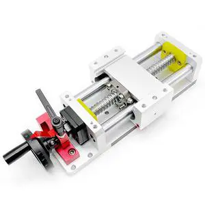 High Quality Aluminum Manual Sliding Table Linear Stage;Linear Stage Actuator For CNC Router Controller DIY 3-axis
