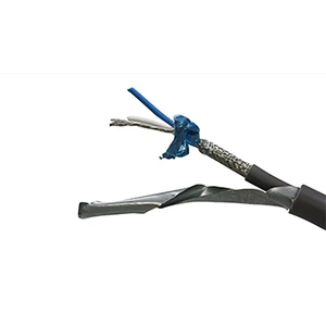 Profibus 120 Ohm RS485 22awg Armored Shielded Twisted Bus 4 Core Flexible Rs485 Cable 4 Core