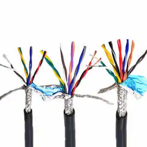 Wholesale STP 120 Ohm 22awg 20awg 18awg 24awg RS485 Cable Twisted Shielded Signal Can Bus Copper Cable