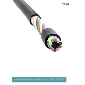 Premium RVV22 Armored Cable 2/3/4 Core 1.5mm 300V TPU Sheath Pure Copper Flexible Industrial Control Panel Power Distribution