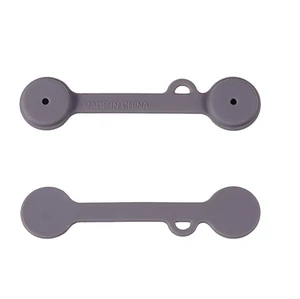 Twist Cable Ties with Strong Magnet, Silicone Reusable Twist Ties for Cord Wraps, Cord Organizer Magnetic Cable Clips