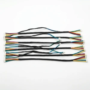 Custom Multi-Core Wire Harness Assembly With JST XH Connector and Branch Cables for Industrial Control Board Signal Distribution