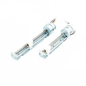 High Quality 20mm Pm Linear Stepping Motor Lead Screw M3 Travel Stroke Length of 100mm with Brass Slider SM2037