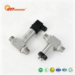 Digital Display Differential Pressure Transmitter 4-20mA Hirschmann Connector SS304 Sensor For Fluid Piping Measurement OEM ODM