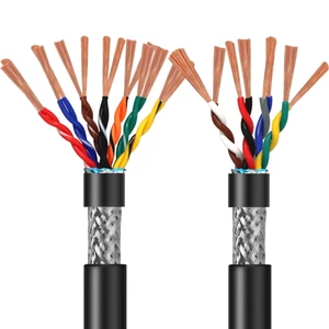 Kvvp2/22 PVC Insulated Copper Control Cable 1.5mm2 2.5mm2 4mm2 450/750V Multi Core Wire Cable IEC 60227 Industrial Use