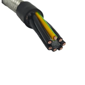 HSFLEX-CP811 High-Frequency Shielded Control Cable Industrial Flexible Multicore Copper Conductor Cable