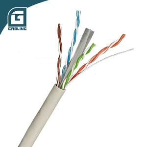 Gcabling Ethernet-cables 1000ft Cat6 Pvc 23awg Utp Network Extension Computer Cctv Wifi Cabling Networking Ip Camera Rj45 Cable