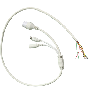 High Quality Surveillance Camera Integrated Cable for Stable Transmission
