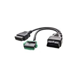 Customized OBD2 male Y cable special cable for Citroen car diagnosis and connection