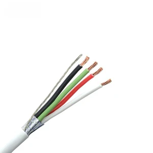 Fast Delivery Copper 4corex0.35mm PVC Insulated IP68 Shielded Control Cable 300/500V for PLC and Instrumentation Panel Wiring