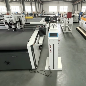 Precision Computerized Digital Flatbed Cutter Oscillating Knife Machine Motor Pump for Self-Adhesive Labels PP Hollow Sheet 10mm