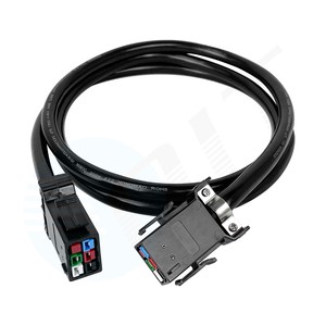 Heavy Duty PA33 to PA34 Power Cable 12AWG 4 Core Industrial Electrical Power Cord Assembly