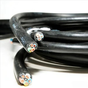 Heavy Machinery Power Cable IEC 66 Approved H07RN-F 3*6+1*4 450/750V Environmentally Friendly for Heavy Machinery