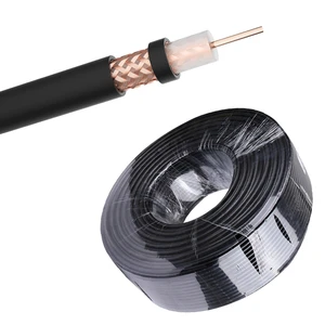 Factory Price Customized LMR200 LMR300 LMR400 RG59 RG6 Coaxial Cable Camera Cable
