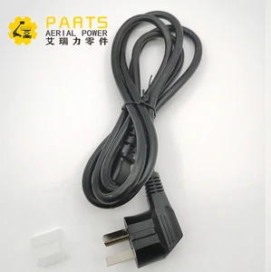 Genie 128645GT Compatible AC IEC320-C19 to 220EU Charging Cord for Construction Machinery for Genie Lift Battery