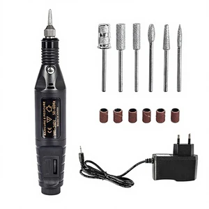 Nail Art Tools EU/US/UK/Australian Standard USB Pen-Type Electric Nail Drill Nail Salon & Home Commercial Use Kit