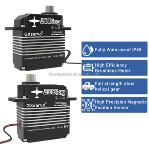 UAV Brushless Servo For GXservo 200kg HS-1005SGT CNC Process Patented Gear Reinforced Motor Slow Start Procedure DIY Drone Parts