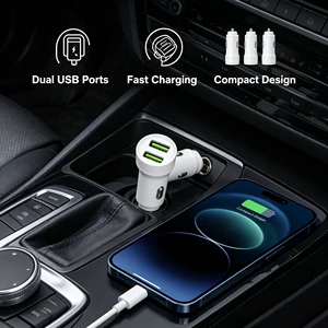 Car Modified Special Charging Gear Car Fast Charging USB Car Phone Charger Custom Vehicle Power Supply Car Charger