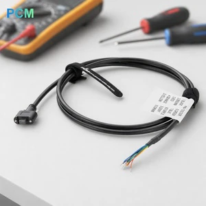 Teledyne DALSA Genie Nano GigE Camera I/O Cable SAMTEC TFM-105 10 Pin Female to Flying Leads Power Trigger Cable