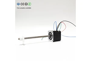 42mm NEMA17 Hybrid Linear Stepper Motor T8 Lead Screw 1.7A 0.4Nm 12V/24V for Automation Equipment
