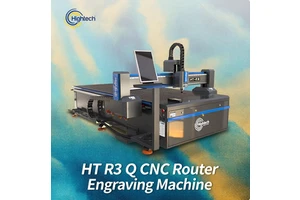Hightech HTR3-Q Industrial CNC Machine 3.2kW Spindle Power 0.025mm Precision 900kg Heavy-Duty Multifunctional 1-Year Warranty