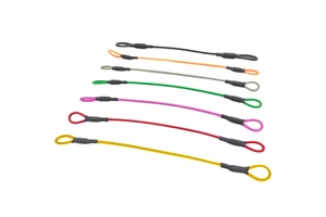 FENGMIN Customizable Length Thickness Color Stainless Steel Connector Cable Assembly Polyvinyl Chloride Coating Welding Bending