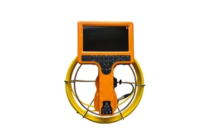Underwater Sewer Drain Inspection Camera With 17mm Camera Lens Rigid Cable 10M Testing Cable