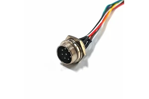 8 PIN GX16 Panel Mount Aviation Plug Male Dc Power Cord 20 Awg Aviation Connector Extension Cord for Automotive Equipment