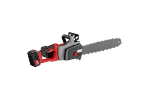 16 Inch Dual-drive 21V Electric Cordless Chain Saw Lithium Battery Powered Wood Cutting Machine with Illuminated Display