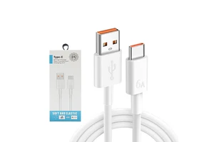 Factory Custom 1m 1.5m 2m 6A USB-C Charging Fast Charge Type C Cable Cabo USB C Kabel Data Line Cables Type-c Phone Type C Cable