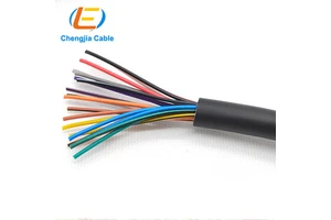 YY02 Flexible Shielded Control Cable Multi-core RVV KVV Control LIYY(TP) PVC Cables Wire LSZH Signal Cable