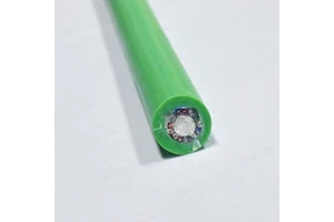 Glass Fiber Rod Push Cable with Data Transmission Wire and Power Supply Wire for Sewer Pipeline Inspection Camera and Clean