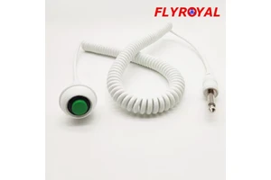 Remote Signal Trigger Assembly Coiled Push-Button Cable for Commercial Assistance Systems