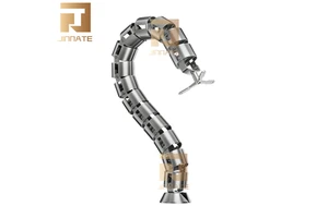 Modern Square/Circular Combine Desk Cable Organizer Cord Protector Snake Spine Management Durable Adjustable Office Lifting Desk