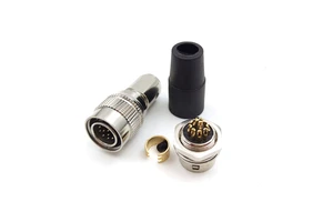 Circular Hirose HR10A-10P-12S(73) HR10A-10P-12P 12 Pin Push-Pull Plug Industrial Camera HRS HR10-10R-12SA 12Pin Socket Connector