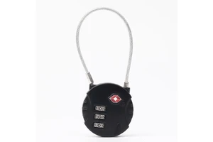 Hot Selling TSA 3-dial Travel Cable Lock For Luggage
