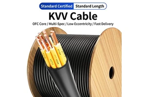 High Quality Multi Core KVV Unshielded Control Cable KVVP Braided Shielded Signal Cable 2-61 Cores 0.5/0.75/1.0/1.5/2.5mm²
