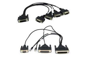 Professional Cable Assembly Manufacturer Custom D-SUB Cable DB9 DB15 DB37 DB44 HDB62 DB25 Cable
