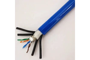 ROUSHENG Industrial Special Customized Stranded Conductor Silicone Rubber Cable 0.5/1.0/2.0mm Power Supply Plus RS485/Network/Tv