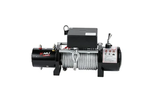 Professional 9500lb Electric Winch Heavy Duty Waterproof 12v Winch for Truck 4wd Muddy Road