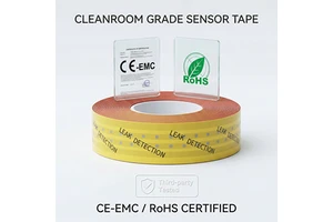 Flat Leakage Detection Cable Liquid Leakage Sensing Rope Leakage Sensor Equipment for Data Center Computer Room Systems