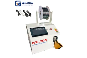 Wire Tying Machine Automatic Cable Coiling Machine Data Wire Power Cable Tying Machine