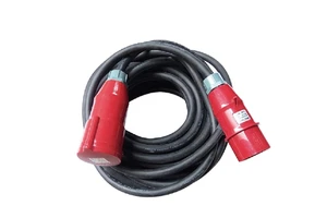 IP44 3 Pin 16A 250V Industrial Plug Extension Cord Type L-213 CEE Male IEC Waterproof Power Cable for Industrial Equipment