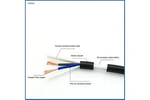 Flexible RVV Multi-Core Signal Cable 4-8 Core 300V Soft for CNC Machine Tool and Automation Equipment Control Lines